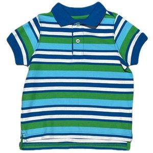 Authentic JK Designs Boys Striped Shirt Size 2T